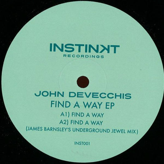 John Devecchis : Find A Way EP  (12", EP)