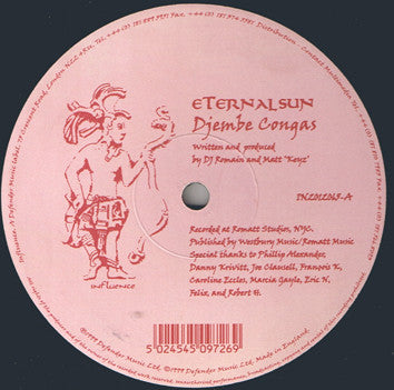 Eternal Sun : Djembe Congas / African Deep (12")