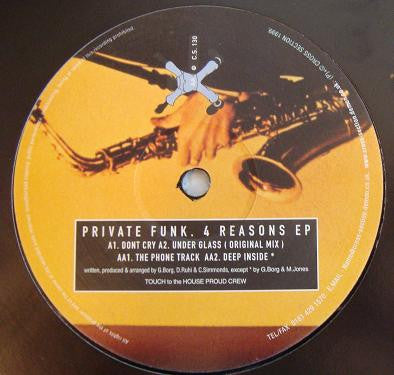 Private Funk : 4 Reasons EP (12", EP)