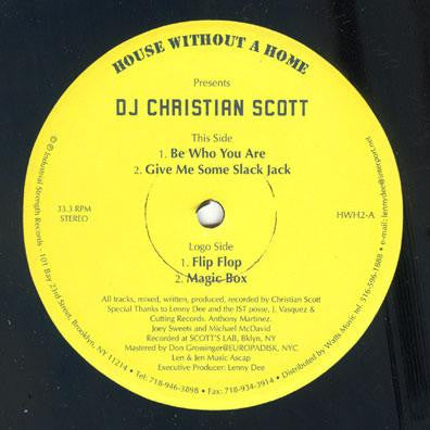 DJ Christian Scott* : Untitled (12")