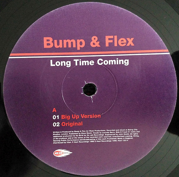 Bump & Flex : Long Time Coming (12")