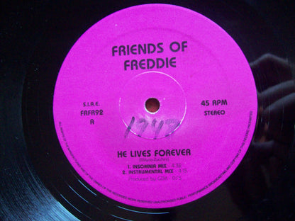 Friends Of Freddie : He Lives Forever (12")