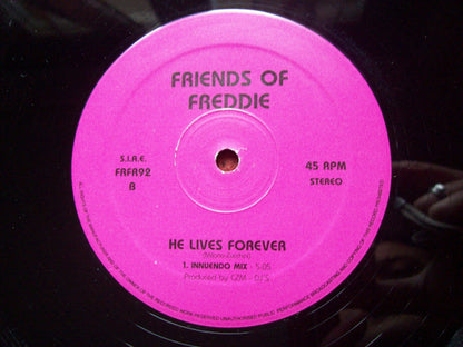 Friends Of Freddie : He Lives Forever (12")