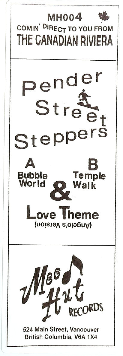 Pender Street Steppers : Bubble World (12")