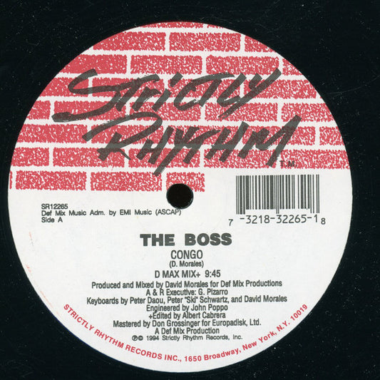The Boss : Congo (12")
