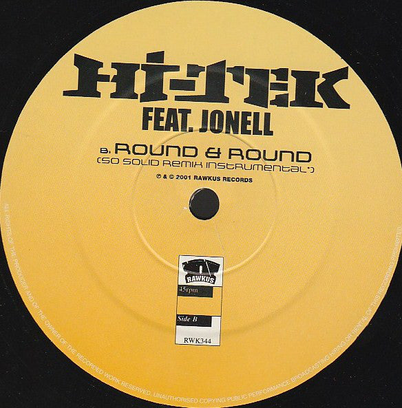 Hi-Tek Feat. Jonell : Round & Round (So Solid Crew Remix) (12")