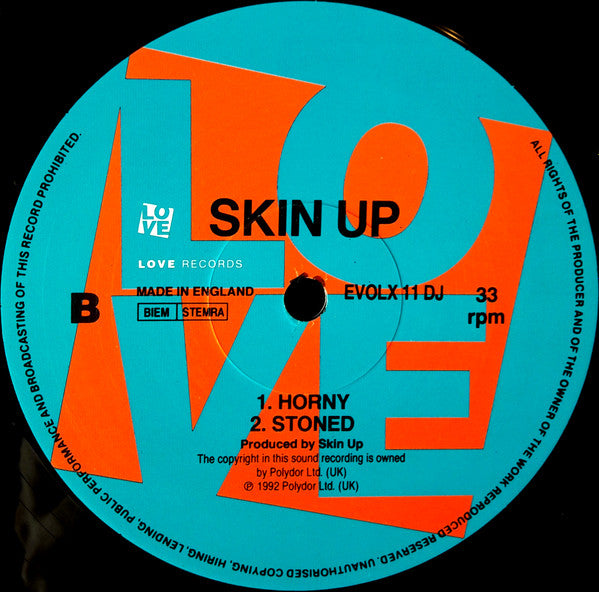 Skin Up : A Juicy Red Apple (12", Promo)