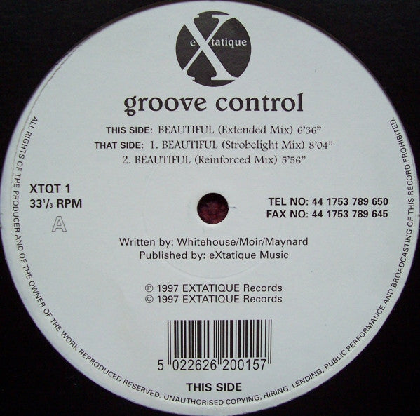 Groove Control (5) : Beautiful (12")