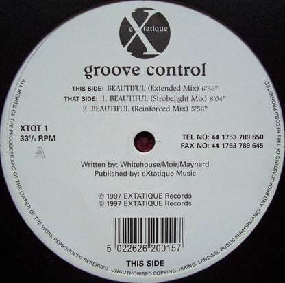Groove Control (5) : Beautiful (12")