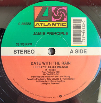 Jamie Principle : Date With The Rain (12", M/Print)