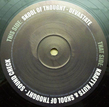 Krafty Kuts & Skool Of Thought : Soundcheck / Devastate (12")