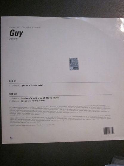 Guy : Dancin' (12", Promo)