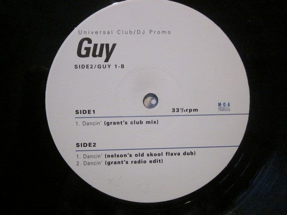 Guy : Dancin' (12", Promo)