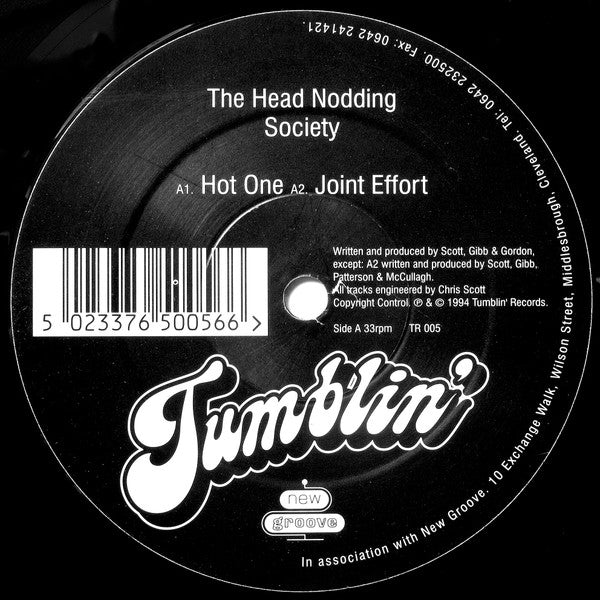 Head Nodding Society : Hot One / Joint Effort (12")