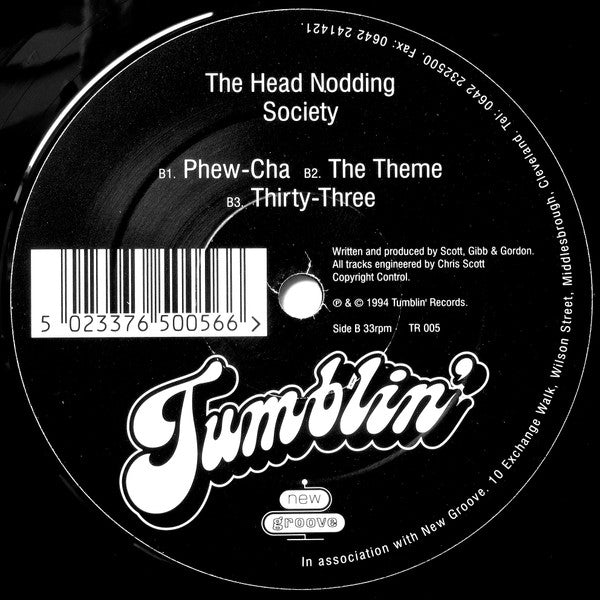 Head Nodding Society : Hot One / Joint Effort (12")