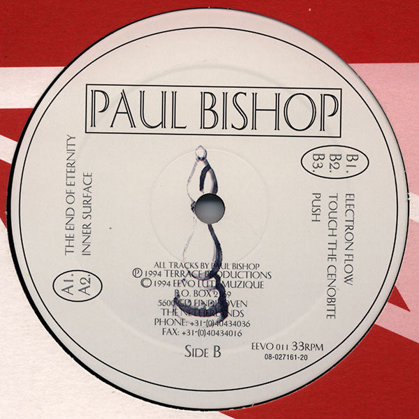 Paul Bishop : The End Of Eternity (12")