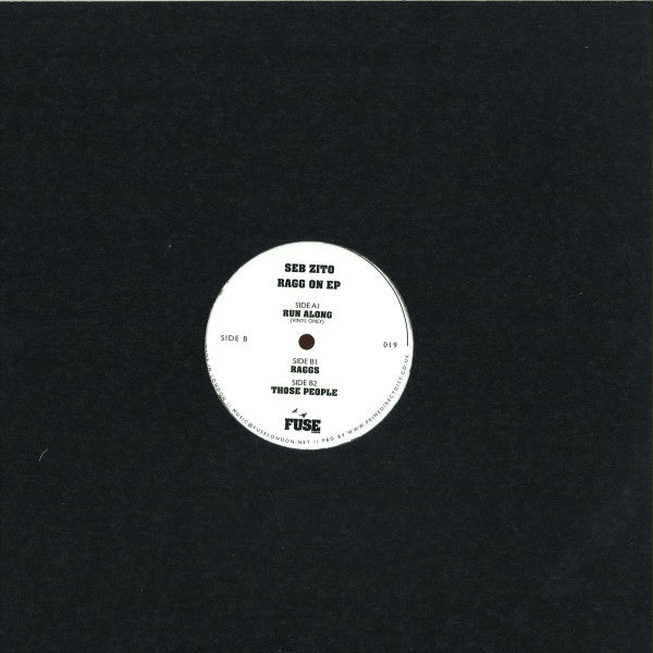 Seb Zito : Ragg On EP (12")