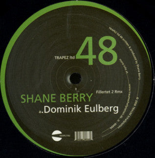 Shane Berry : Fillertet 2 (Remixes) (12")