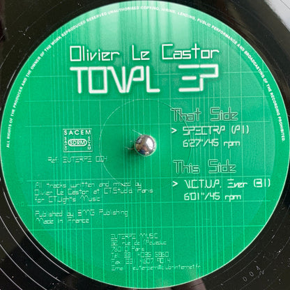 Olivier Le Castor : Tonal EP (12")