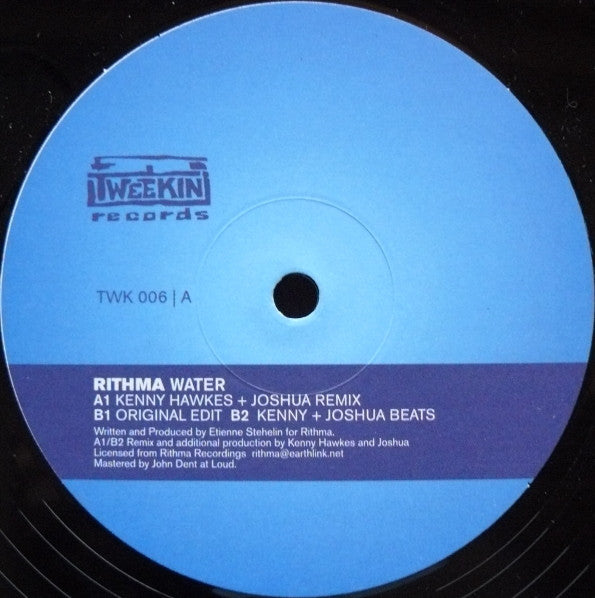 Rithma : Water (12")