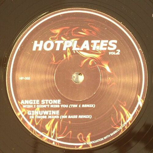 Angie Stone / Ginuwine : Hotplates Vol 2 (12", Unofficial)