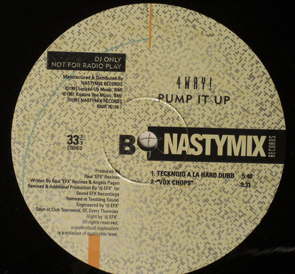 4-Way! : Pump It Up (12", W/Lbl)
