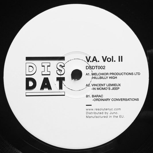 Various : V.A. Vol. II (12", EP)