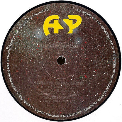 Lunatyk Asylum : Lunatyk Dance Music (12")
