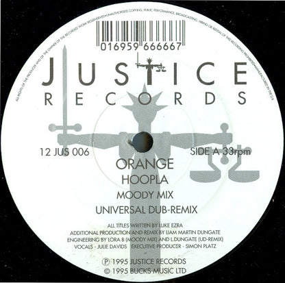 Orange (19) : Hoopla (12")