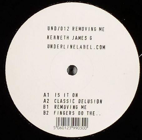 Kenneth James G* : Removing Me (12")
