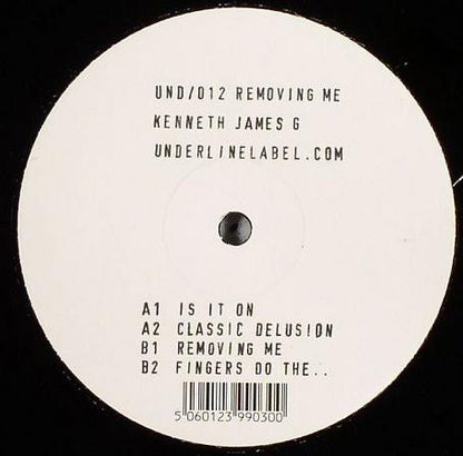 Kenneth James G* : Removing Me (12")