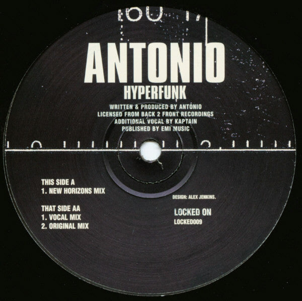 Antonio (2) : Hyperfunk (12")