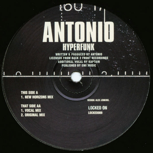 Antonio (2) : Hyperfunk (12")