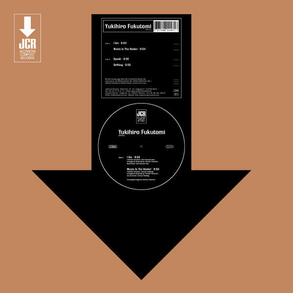 Yukihiro Fukutomi : I Am / Music Is The Healer (12")