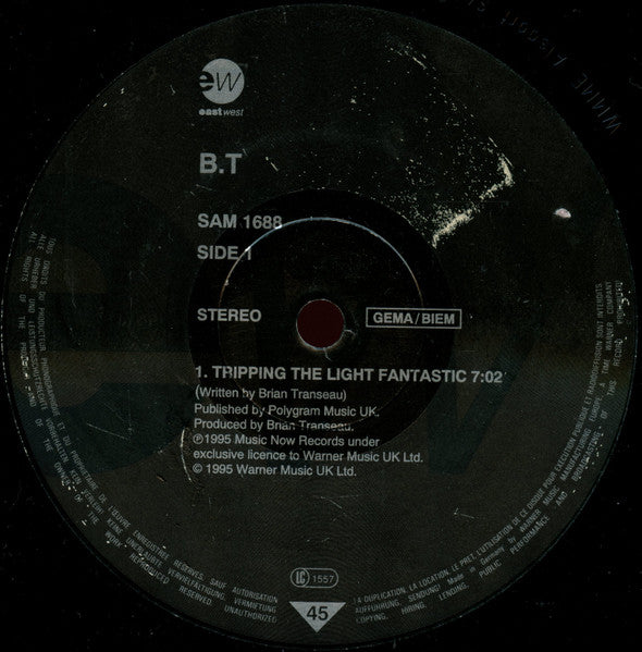 BT : Tripping The Light Fantastic (12", S/Sided, Promo)