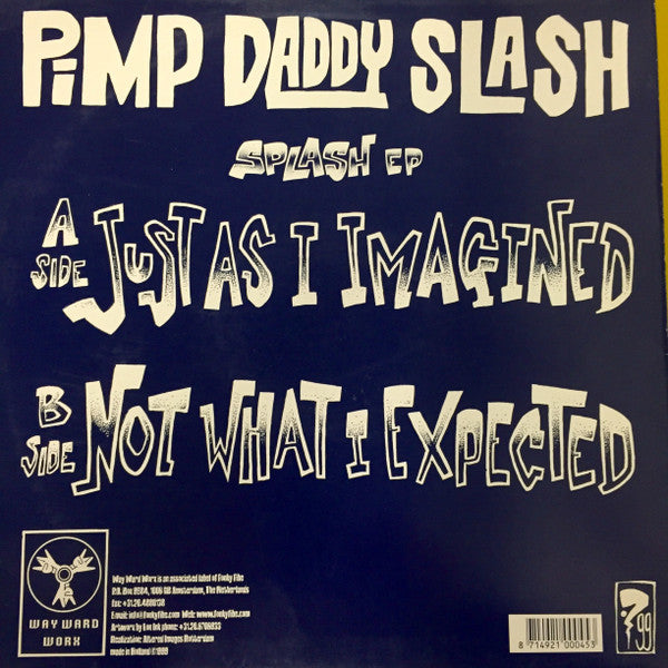 Pimp Daddy Slash : Splash EP (12", EP)