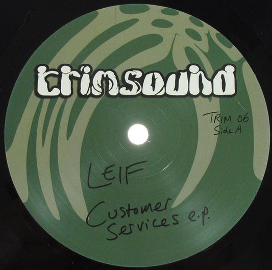 Leif : Customer Services E.P. (12", EP)