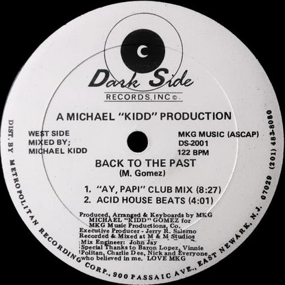 Michael "Kidd" Gomez : Back To The Past (12")