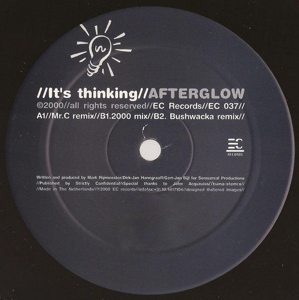 It's Thinking : Afterglow (12")