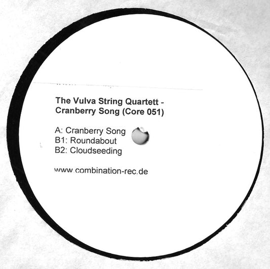 The Vulva String Quartett : Cranberry Song (12", Promo, W/Lbl)