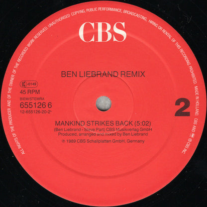 Ben Liebrand : The Eve Of The War (Ben Liebrand Remix)  (12", Maxi)