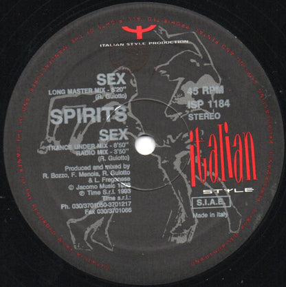 Spirits (4) : Sex (12")