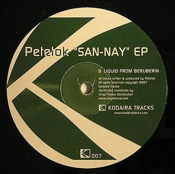 Petetok : San-Nay EP (12", EP)