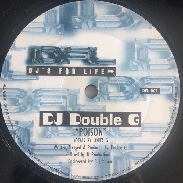 DJ Double G : Poison / Get Loose (12")