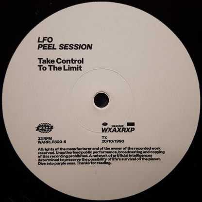 LFO : Peel Session TX 20/10/90 (12", EP)