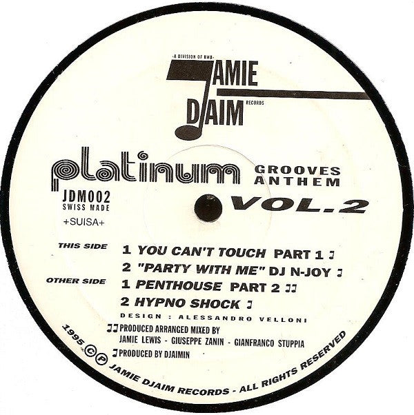 Platinum : Grooves Anthem Vol.2 (12")