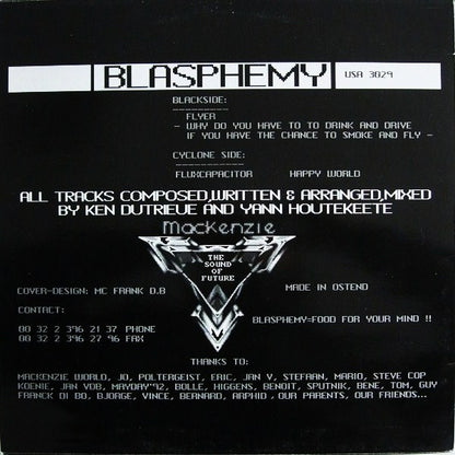 Blasphemy : Flyer (12")