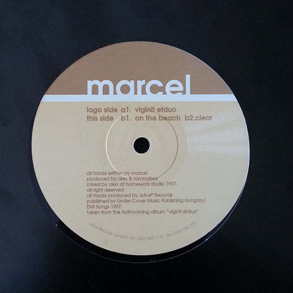 Marcel : Viginti Etduo (12")