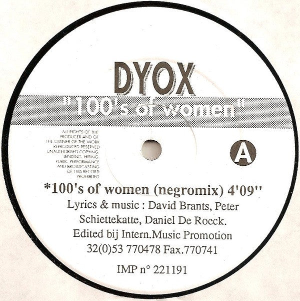 Dyox : 100's Of Women (12")