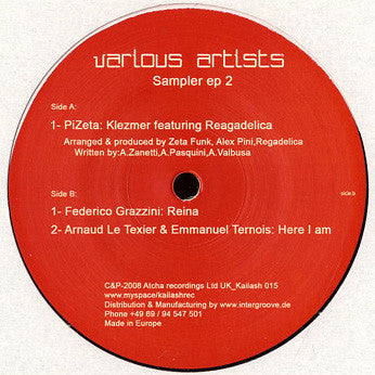 Various : Sampler EP 2 (12", EP)